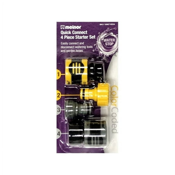 Melnore 4-Piece Quick Connect Starter Set (237447)