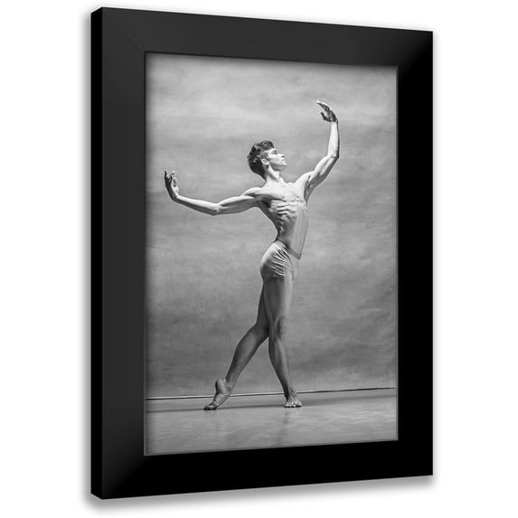 Melnyk, V 11x14 Black Modern Framed Museum Art Print Titled - Everything is Beautiful at the Ballet