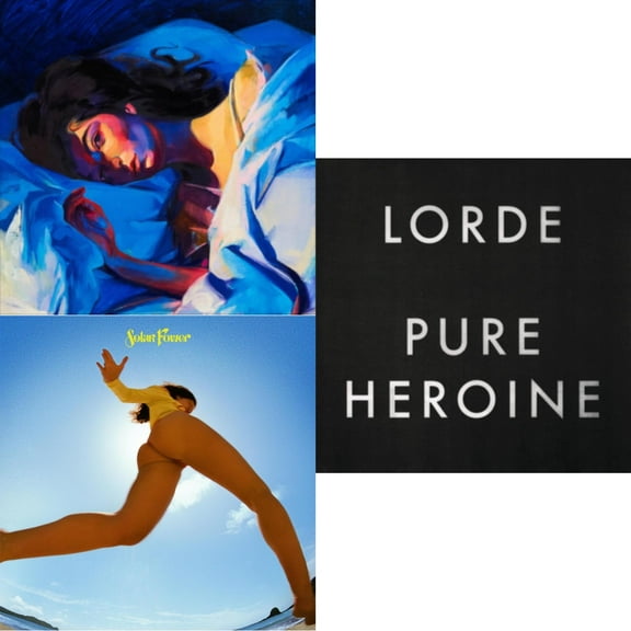 Melodrama & Solar Power & Pure Heroine [LP Vinyl Bundle]