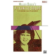 Melody Bobers Favorite Solos, Bk 3 7 of Her Original Piano Solos Paperback