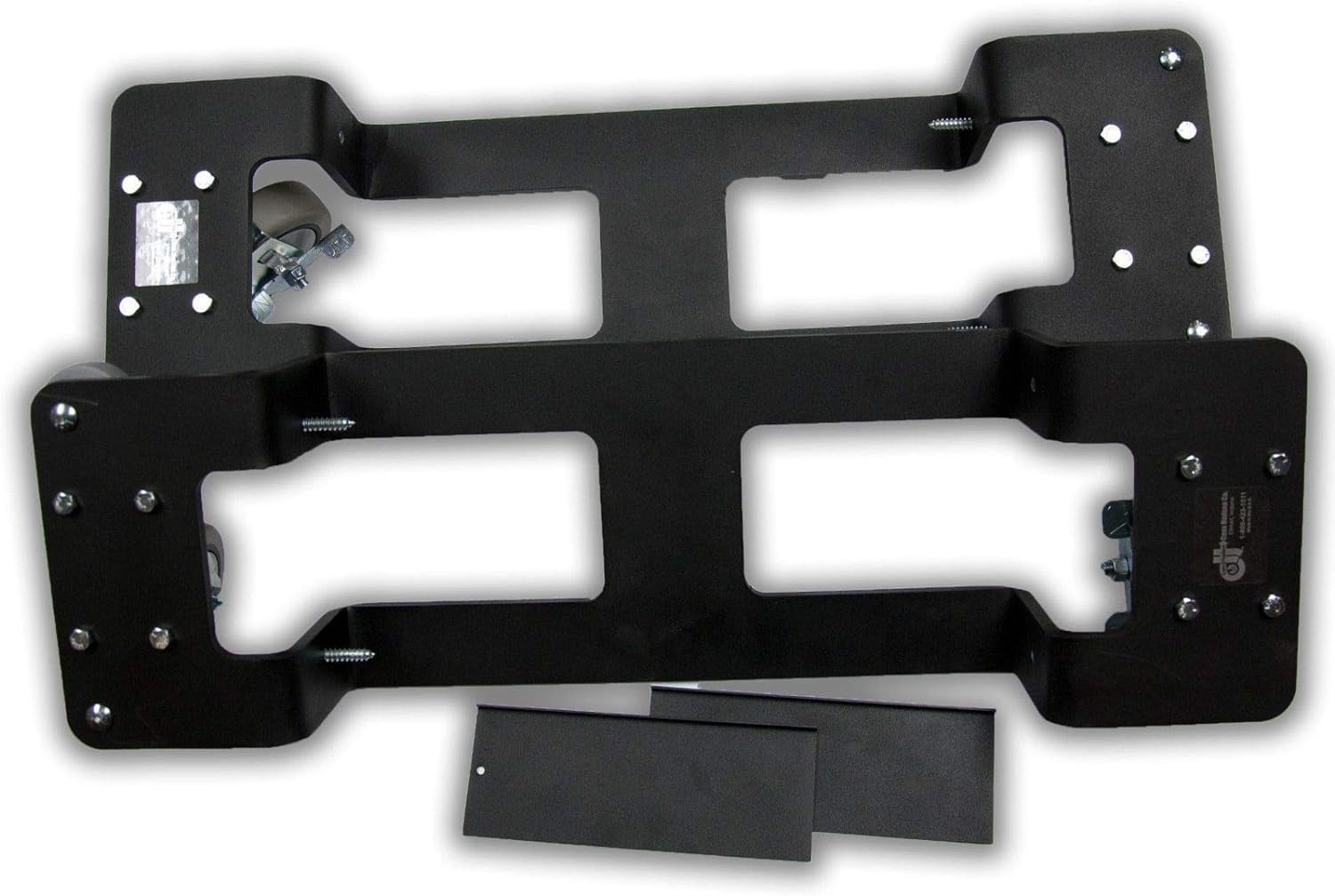 Melody Cradle Piano Dollies For Upright Piano (Matte Black)