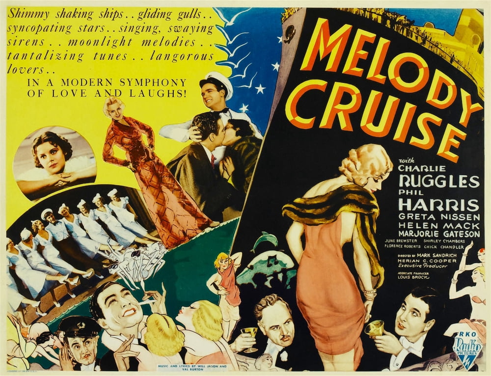 Melody Cruise Canvas Art - (28 x 22)