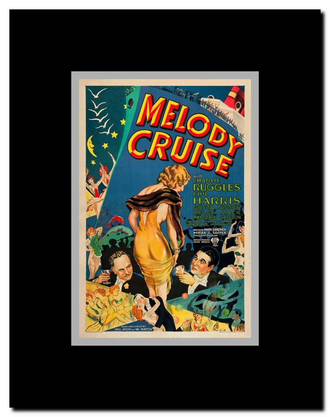 Melody Cruise Framed Movie Poster