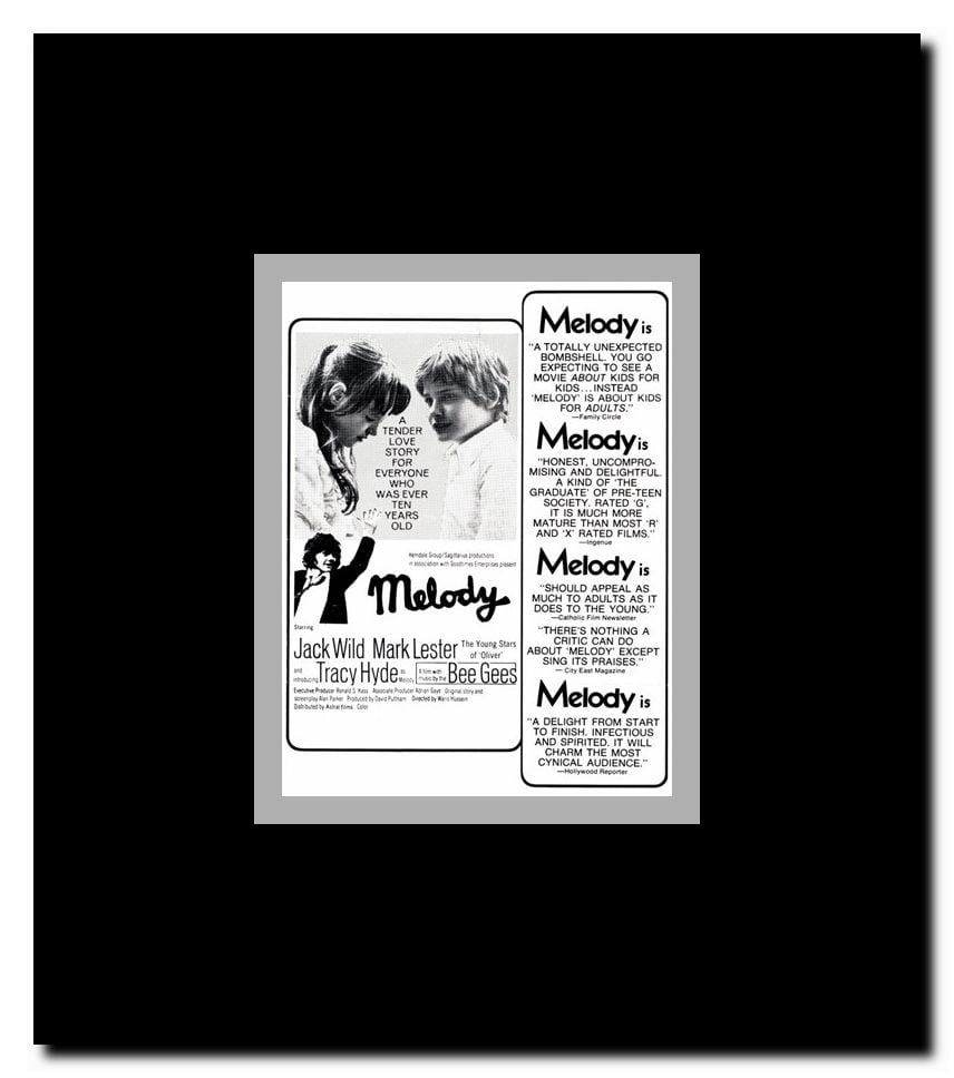 Melody Framed Movie Poster