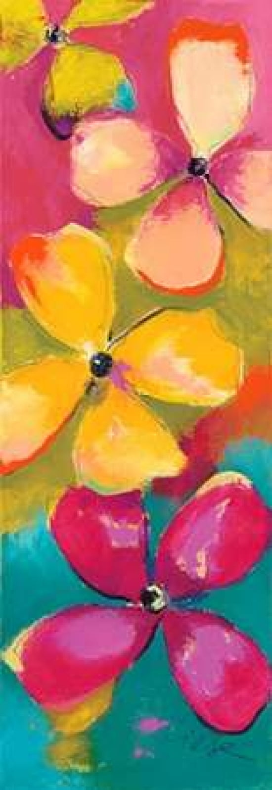 Melody II Canvas Art - Anne L Strunk (12 x 36)