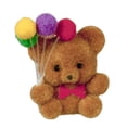 thumbnail image 1 of Melody Jane Dolls Houses Dollhouse Flock Teddy Bear with Balloons Miniature Toy Shop Nursery Accessory, 1 of 1