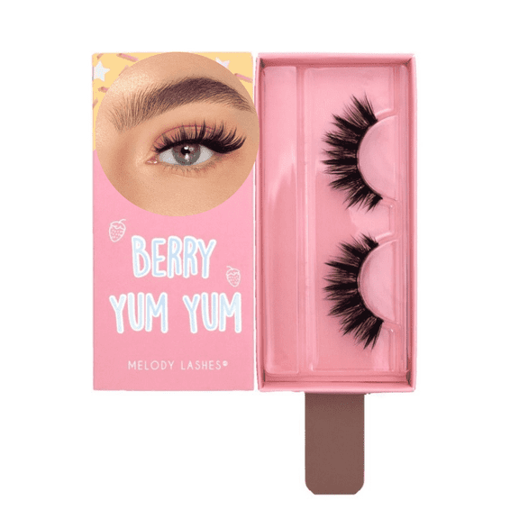 Melody Lashes vegan eyelashes Berry Yum Yum Lashes
