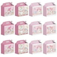 thumbnail image 1 of My Melody Party Favor Boxes - 12 Pcs Party Favor Candy Boxes for Anime Theme Birthday Party Supplies Decor,Girls Kids Birthday Game Party Kraft Paper Gift Bag Decorations, 1 of 5