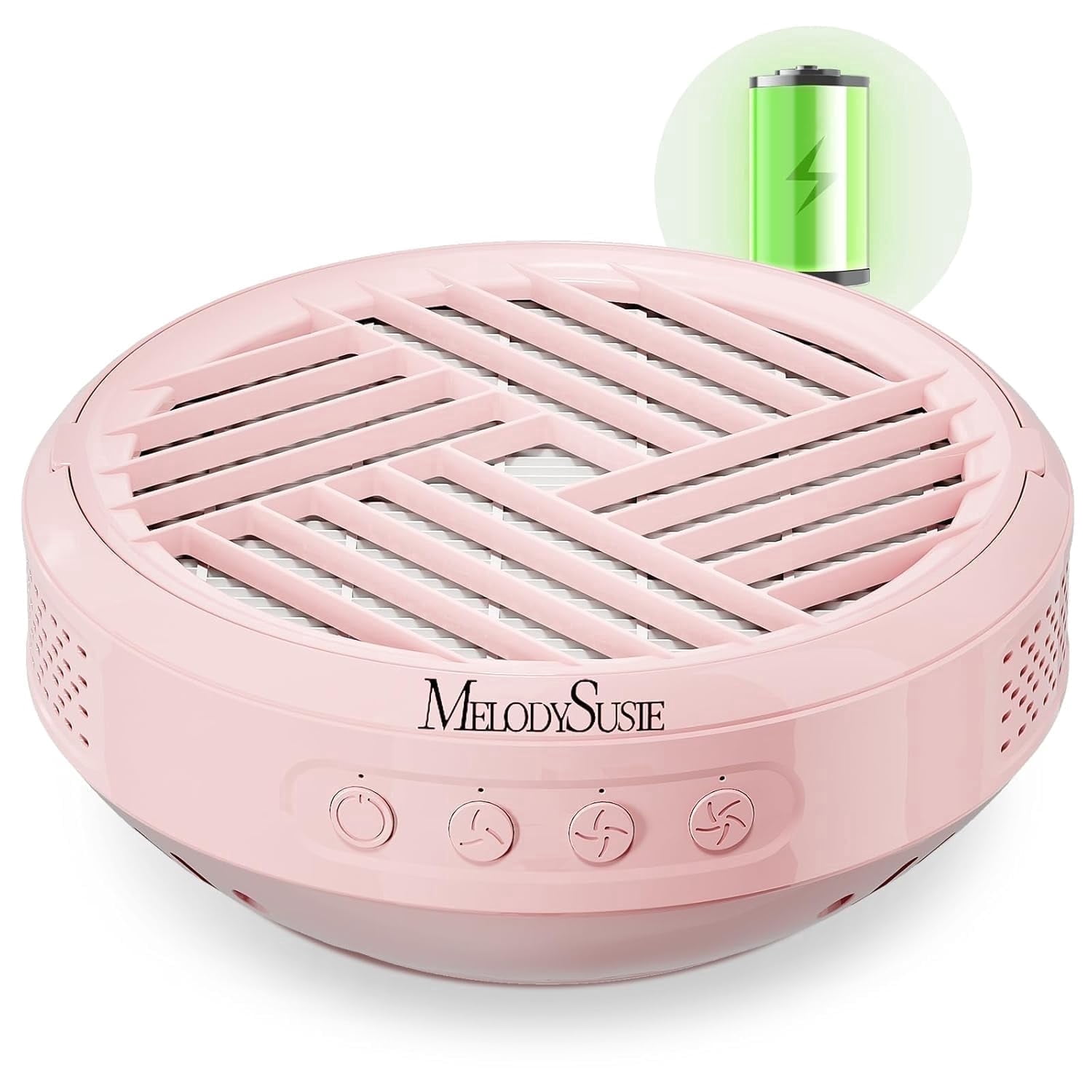 MelodySusie SPRO Nail Dust Collector, Rechargeable, Powerful