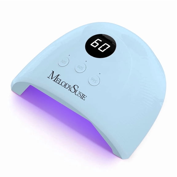 MelodySusie UV Nail Lamp P-Plus30E 36W Professional with 3 Timers, Sensor and LCD for Fast Curing Gel Nail Polish, Blue