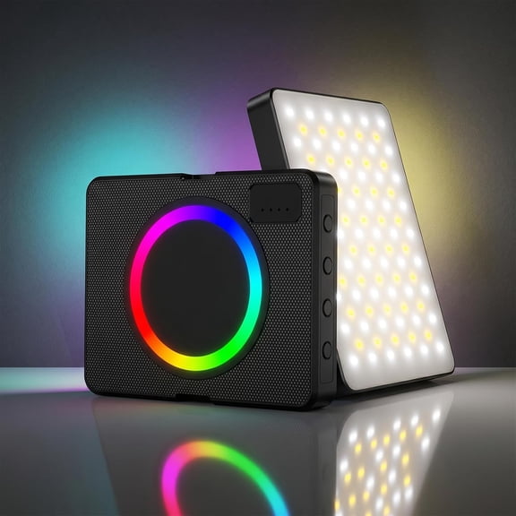 Melofo Portable Mini Ring Light 94 LEDs Rechargeable Selfie Clip Light CRI97+ Fill Light