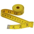 thumbnail image 1 of Melomogo 2Pcs Soft Tape Measure Double Scale Body Sewing Flexible Tailor Craft Vinyl Ruler for Weight Loss Medical Body Measurement, Has Centimetre Scale on Reverse Side 120-inch, 1 of 7