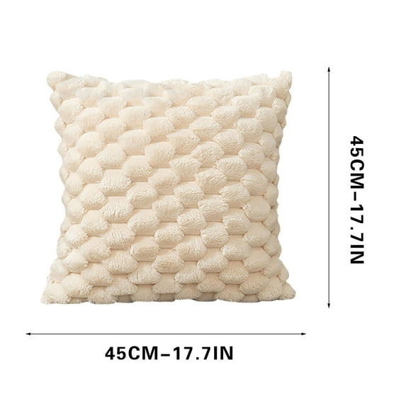 Melomogo 4Pcs Christmas Pillow Cover, Snowflake Embroidered Lumbar Pillow Cover, Soft Velvet Decorative Throw Pillow for Couch Bed Sofa Living Room Home