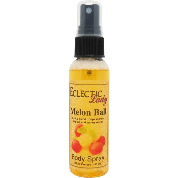 Melon Ball Body Spray, Eclectic Lady, Hydrating Mist, Unisex, 16 oz