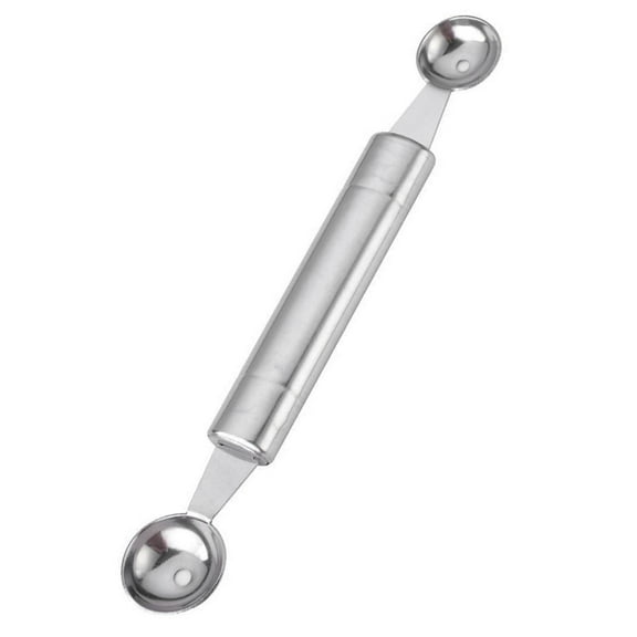 Melon Baller Double Sided With Handle Ice Cream Scoop for Party Home Fruits Cake