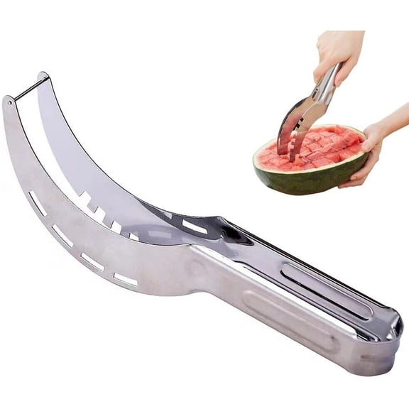 Melon Fruit Cantaloupe Slicer Watermelon Slicer Kitchen Tool Stainless Cutter