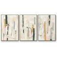 thumbnail image 1 of Melon Litmus I - Framed Premium Gallery Wrapped Canvas L Frame 3 Piece Set - Ready to Hang, 1 of 9