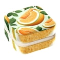 thumbnail image 1 of Melon Travel Portable Decorative Box - Square Jewelry Storage and Organizer Box for Rings, Earrings, Necklaces, and Bracelets - Suitable for Girls and Women - Necklace Organizer Box, 1 of 6