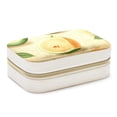 thumbnail image 1 of Melon Velvet Portable Travel Organizer Box with Removable Compartment - Display Case Included - Ideal Gift, 1 of 7
