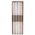 thumbnail image 1 of Melon White Timber Tapers - Set of 12, 1 of 4