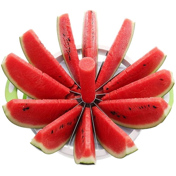 Melon seeds slicer multifunctional handheld round splitter watermelon melon cutter fruit slicing kitchen tool