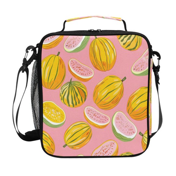 Melons Insulated Lunch Bag Reusable Lunch Box Lunch Container with Straps