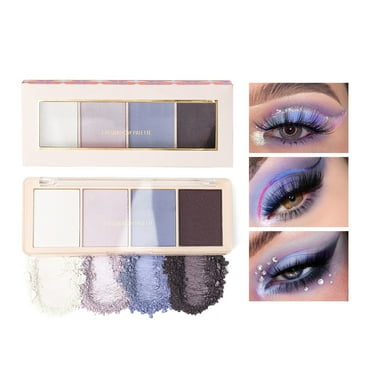 Melotizhi Eyeshadow Palette Matte Shimmer Glitter Eyeshadow Palette Makeup Neutral Pallet Kit Eye Shadow Quad Box Multi Color Pearlescent Large Ground Color Daily Light Makeup Eye Shadow Plate