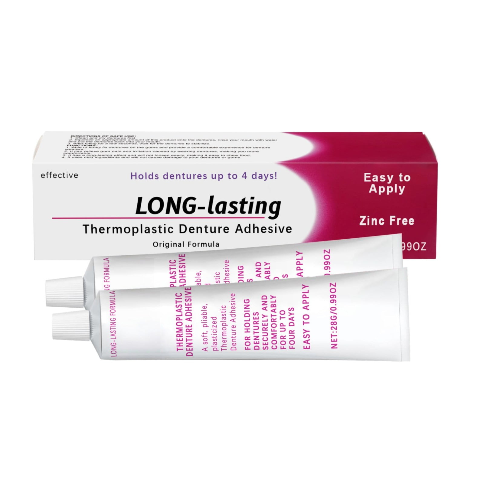 Melotizhi Thermoplastic Denture Adhesives Secure Dentures To Improve