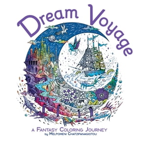 Dream Voyage Coloring, 96 pages (Paperback)