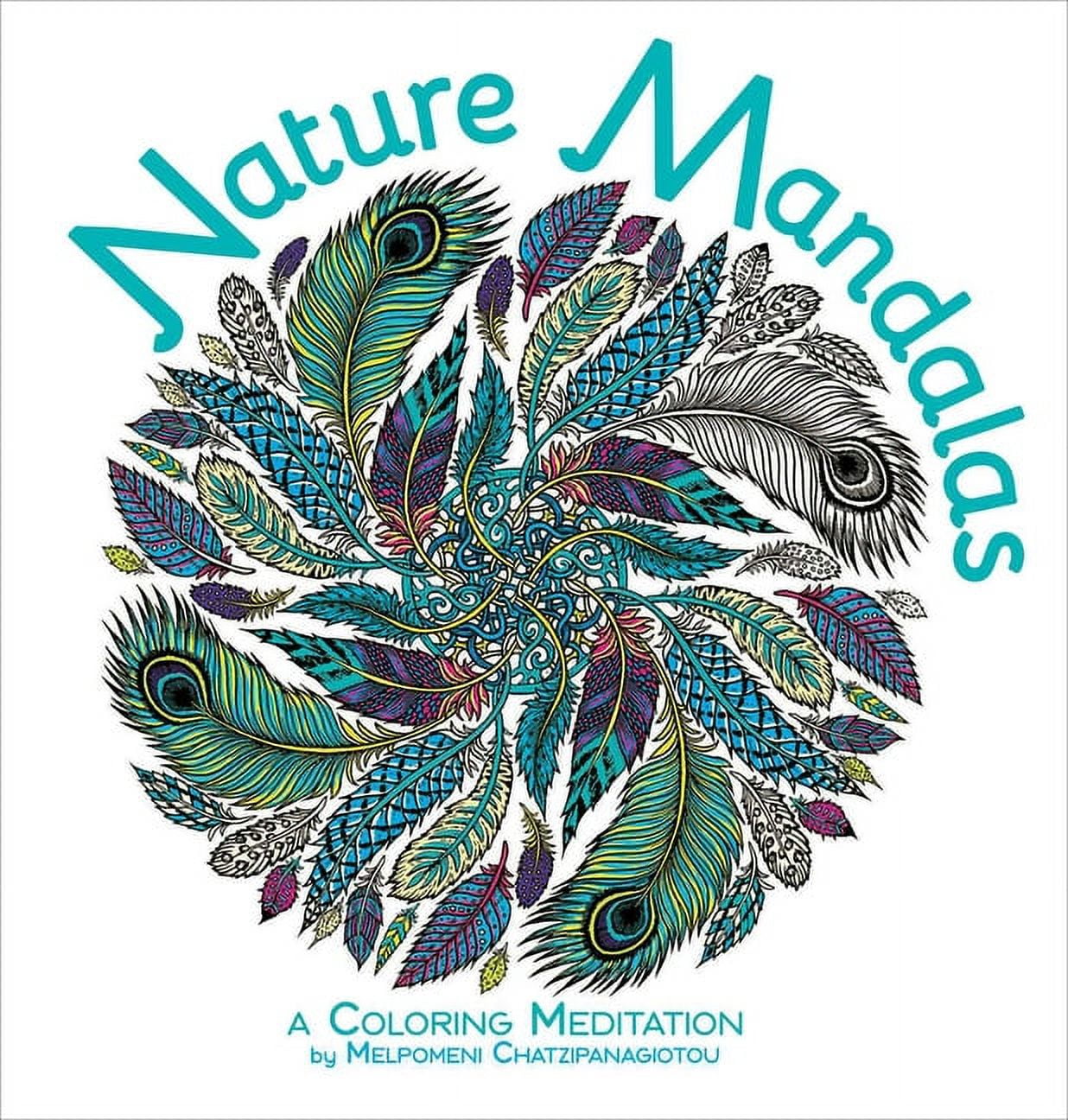 Large Print Easy Color & Frame - Nature (Stress Free Coloring Book) [Book]