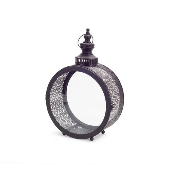 Melrose 17.5 Victorian Style Circular Lantern with Vented Top and Panes