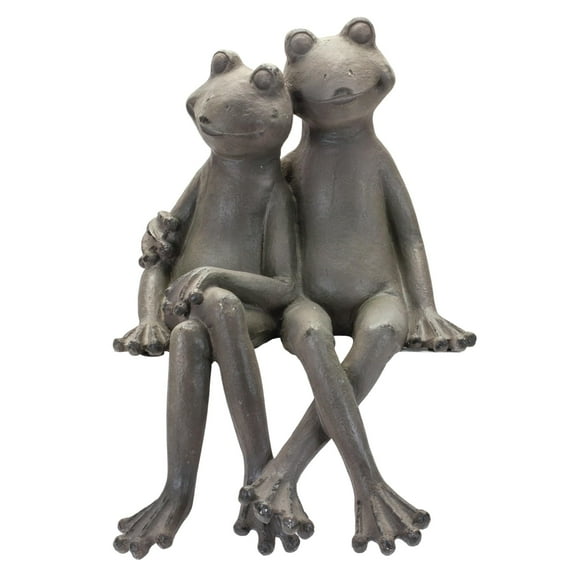 Melrose 85462 Frog Couple Figurine, 17.5-inch Height, Resin