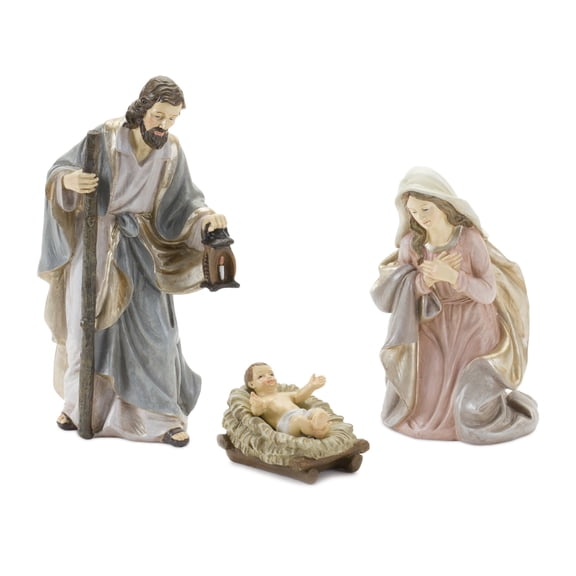 Melrose 86151 Holy Family, Set of 3, Resin