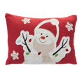 thumbnail image 1 of Melrose 87597 Snowman Pillow, 17-inch Length, Polyester, 1 of 1
