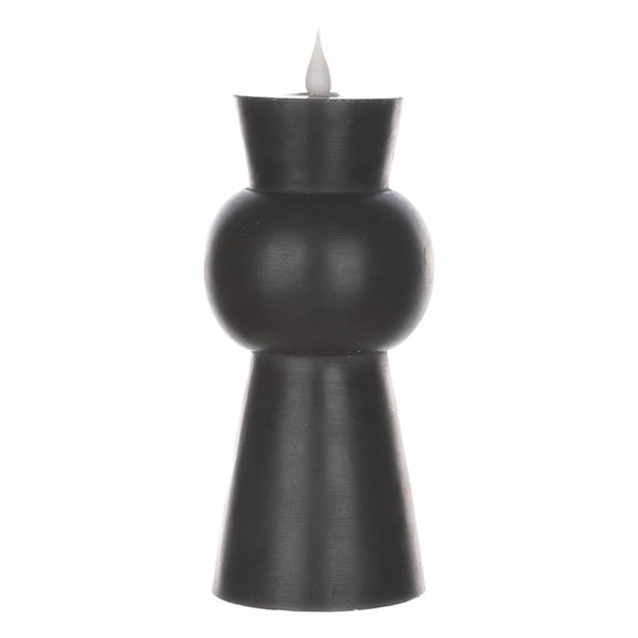 Melrose International LLC Simplux LED Designer Candle w/4 and 8 Hr Timer (Set of 2) 3.5" x 7.5"H Wax