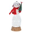 thumbnail image 1 of Melrose Acrylic Snowman Snow Globe With Clear Finish 81283DS, 1 of 1