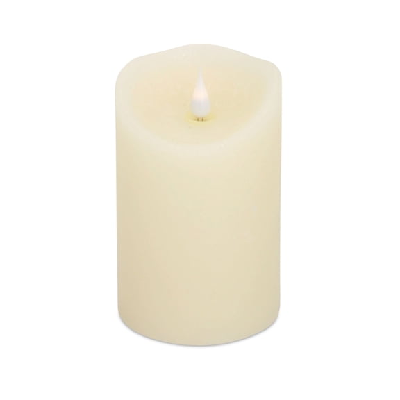 Battery Operated Flameless Simplux Candles - 5.5" - Cream - Set of 2