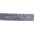 thumbnail image 1 of Melrose Distressed Christmas Wired Craft Ribbon - 2.5" x 20 Yards - Gray, 1 of 2