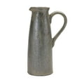 thumbnail image 1 of Melrose Distressed Decorative Pitcher Vase - 14.25" - Gray, 1 of 1