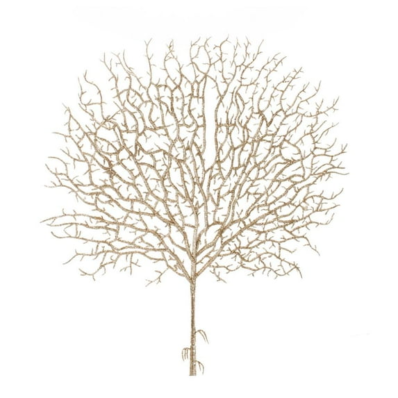 Melrose Glittered Twig Artificial Christmas Sprays - 35" - Gold - Set of 6