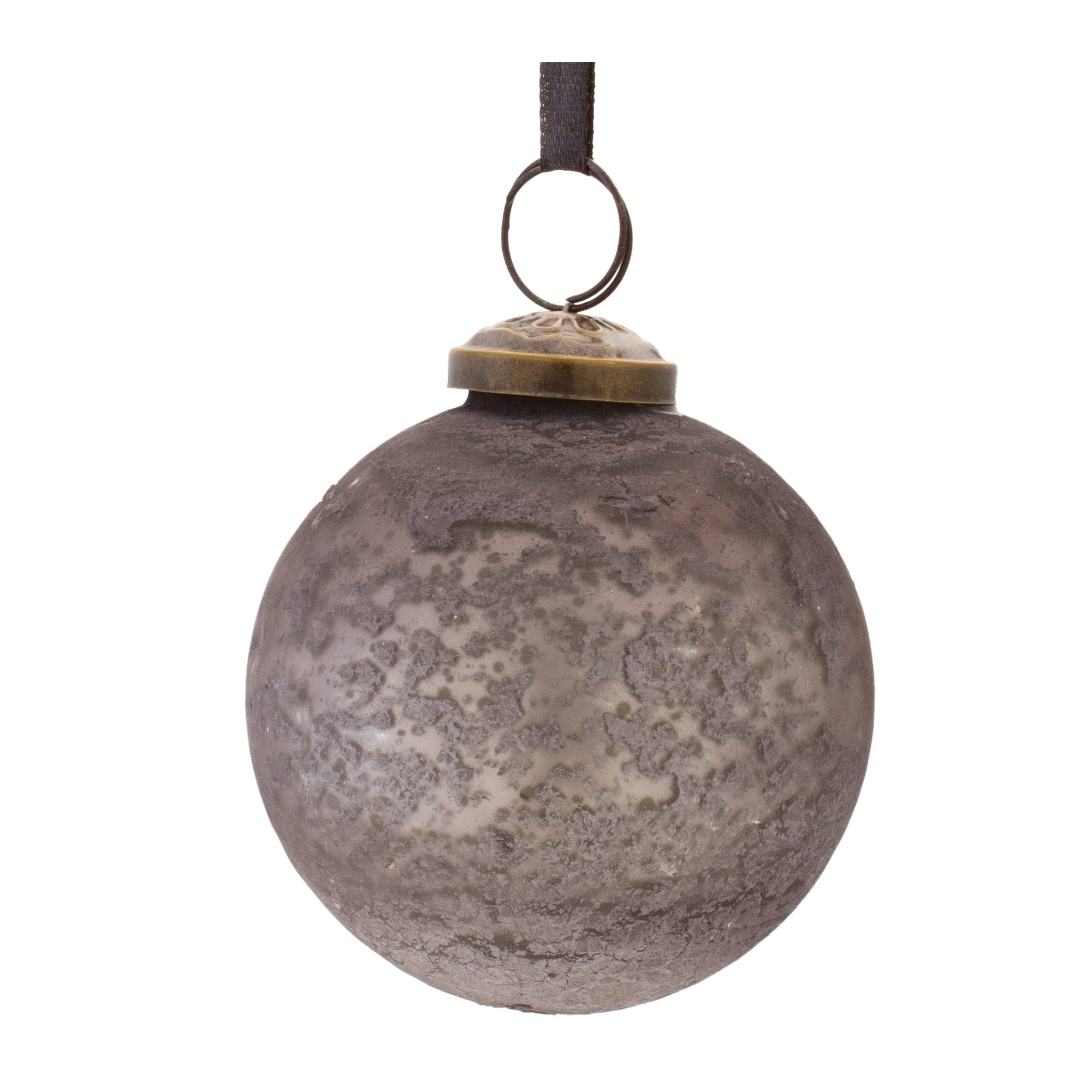 Melrose Hanging Ball Ornament, 3-inch Diameter, Glass (87135 )