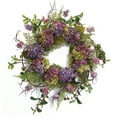 thumbnail image 1 of Hydrangea Twig Spring Floral Wreath, 22-Inch, 1 of 3