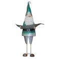 thumbnail image 1 of Melrose International 82278DS 45.25 x 28 in. Iron Gnome Bird Feeder - Green, White & Gray, 1 of 1