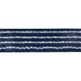 thumbnail image 1 of Stripe Wired Craft Ribbon - 2.5" x 10 Yards - Blue and White - Set of 6, 1 of 1