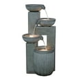 thumbnail image 1 of Melrose International Stone Cascading Bowl Fountain 33"H, 1 of 2