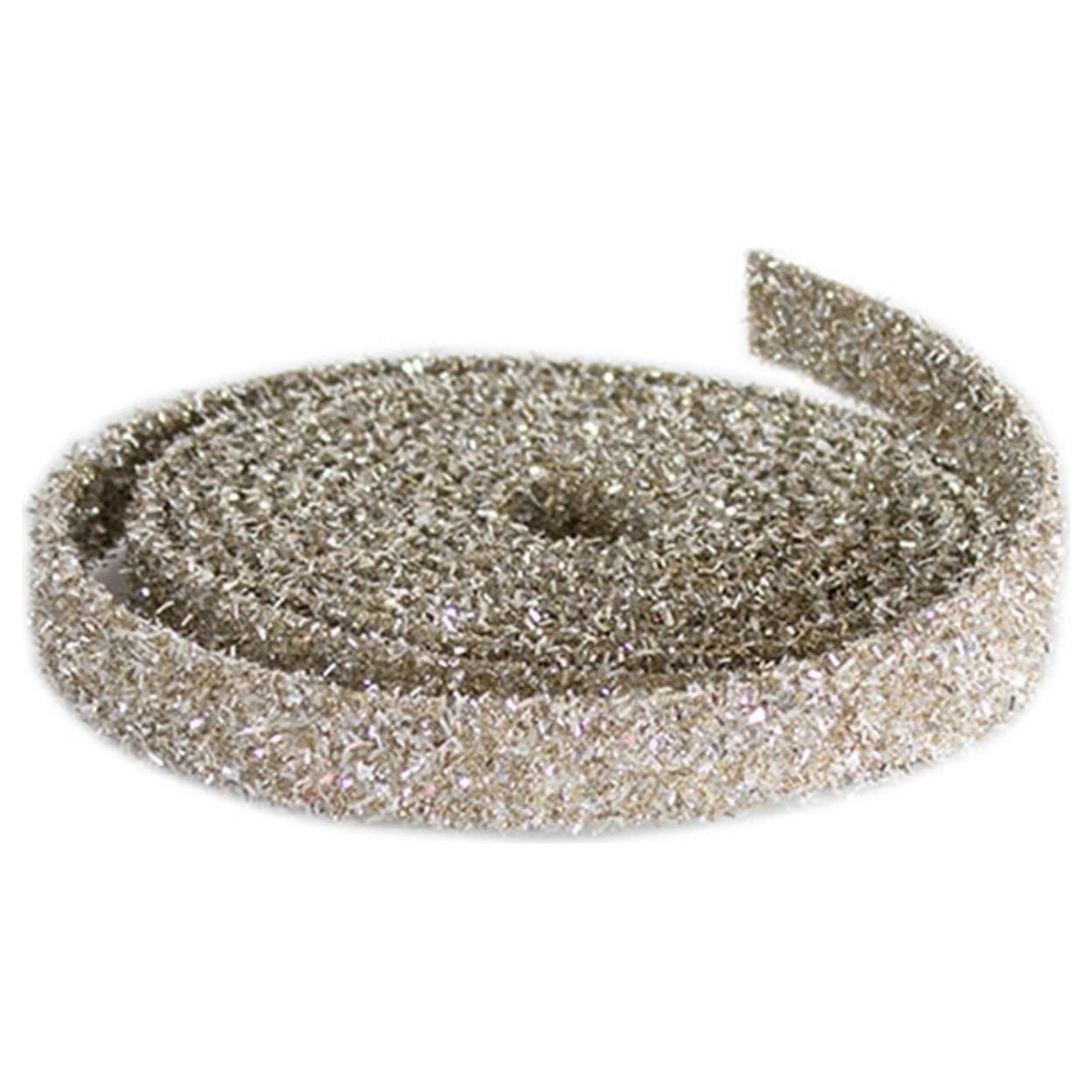 Melrose International Glitter Rope (12 Rolls) 1" x 15'L Plastic