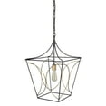 thumbnail image 1 of Melrose International Hanging Lamp 15.75" x 24.25"H Metal, 1 of 1