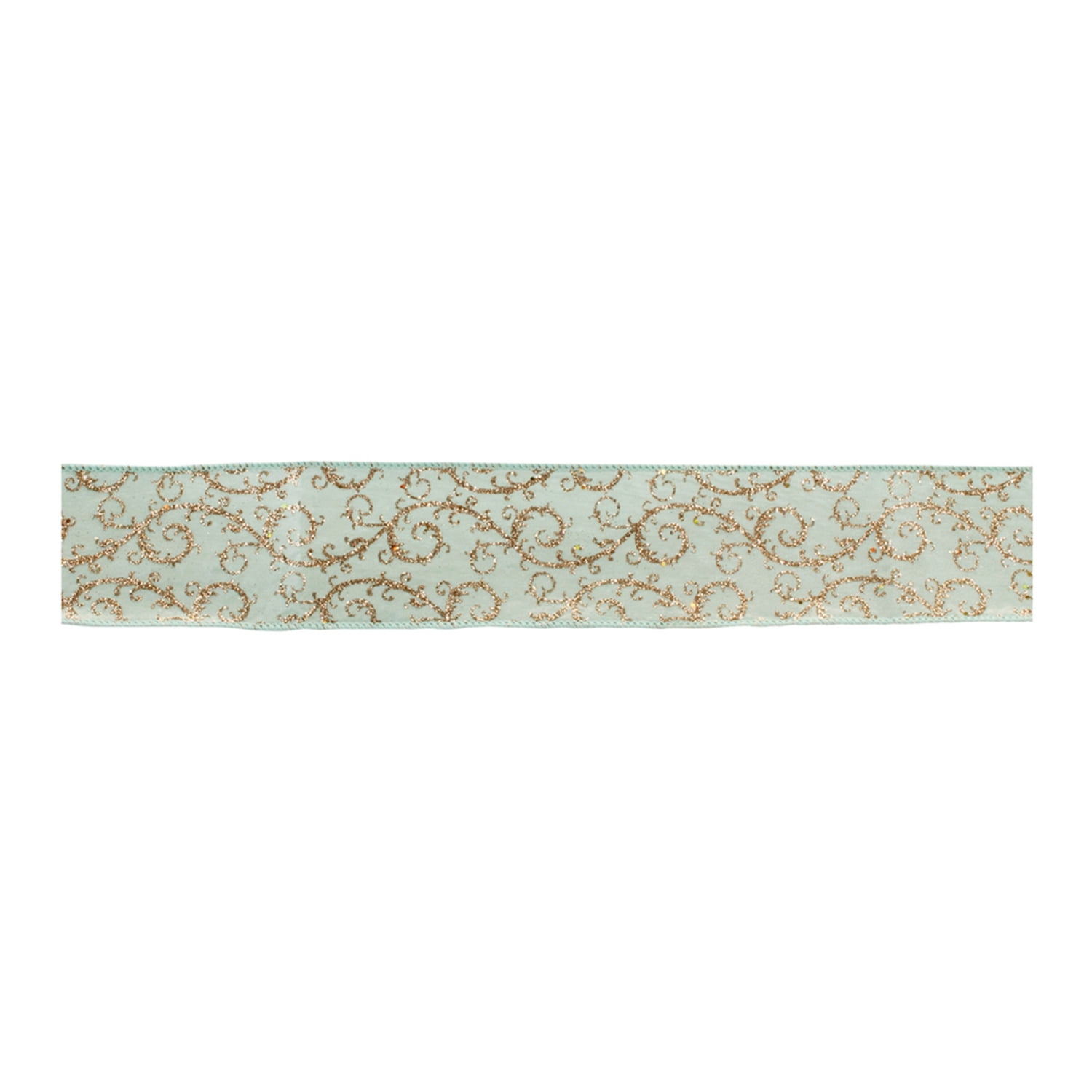 Melrose International 2.5" x 10 Yds. Wired Nylon/Polyester