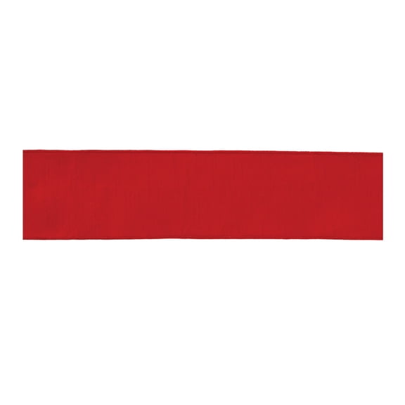Melrose Solid Christmas Wired Craft Ribbons - 4" x 5 Yards - Red - Set of 2