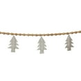 thumbnail image 1 of Melrose Wood Beaded Christmas Tree Garland - 6' x 5.5" - Unlit, 1 of 4